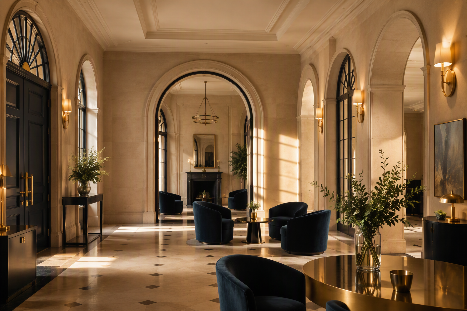 Westbourne Hall reception interior